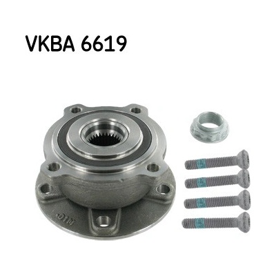SKF Sada ložisek kol VKBA 6619