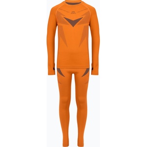 KADVA Zestaw bielizny termoaktywnej dla dzieci KADVA ALPINESTEP THERMO LIGHT PLUS JR SET pomarańczowy