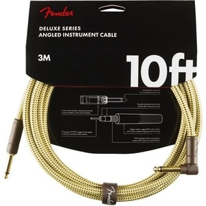 Fender Deluxe Series Tweed 3 m Директен - Ъглов Инструментален кабел (0990820091)