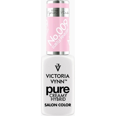 VICTORIA VYNN Hybridní gel lak PURE CREAMY HYBRID 009 Subtle Pinkish 8 ml