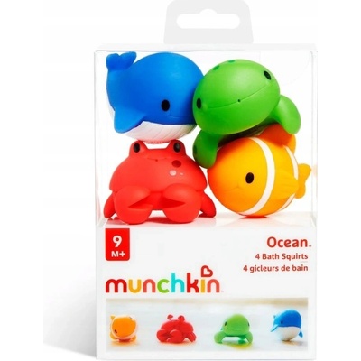 Munchkin KOUPACÍ HRAČKY OCEÁN 4 ks