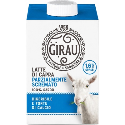 Girau polotučné UHT kozie mlieko 500 ml