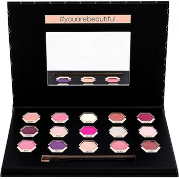 Image 1 of 2K Polygon Eyeshadow Palette Rose 6.75 g