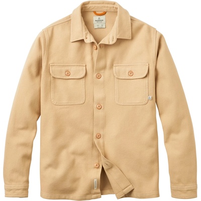 Passenger Мъжка риза с копчета Passenger Island Heavy Twill Shirt - Stone - размер XXL (033-2667-0315)
