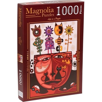 Magnolia Пъзел Magnolia от 1000 части - Сюрреалистична котка (2323)