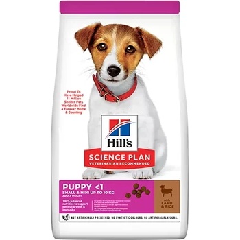 Hill's Science Plan Small&Mini Puppy с агнешко и ориз 6 кг
