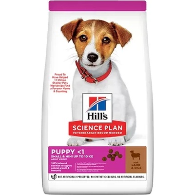Hill's Science Plan Small&Mini Puppy с агнешко и ориз 6 кг