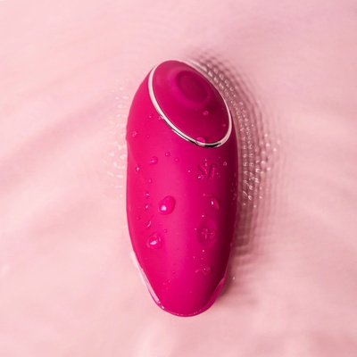 Satisfyer Přikládací Tap & Climax 1 Red silikonový s pulzátorem
