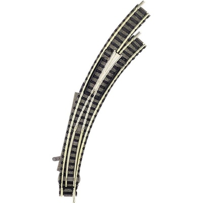 Fleischmann 9169 N piccolo oblúková výhybka pravá 45 ° 356.5 mm, 420 mm 1 ks 9169