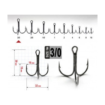 FANATIK Trojháčky FT-1103 vel.8 1 ks