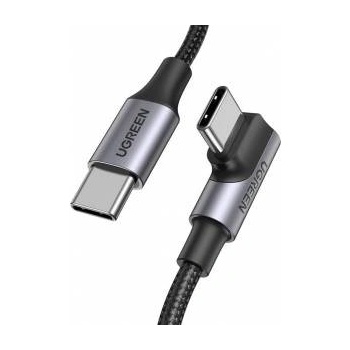 Ugreen Angle cable USB-C to USB-C UGREEN US334 5A, PD 100W, 2m (black)