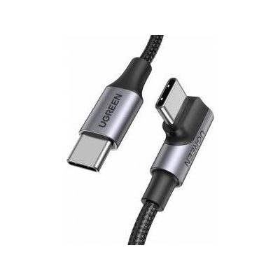 Ugreen Angle cable USB-C to USB-C UGREEN US334 5A, PD 100W, 2m (black)