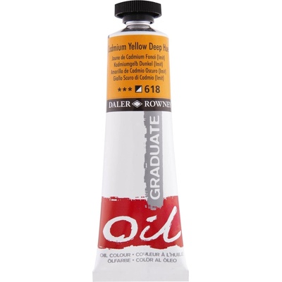 Daler Rowney Graduate Маслена боя Cadmium Yellow Deep Hue 38 ml 1 бр (117038618)