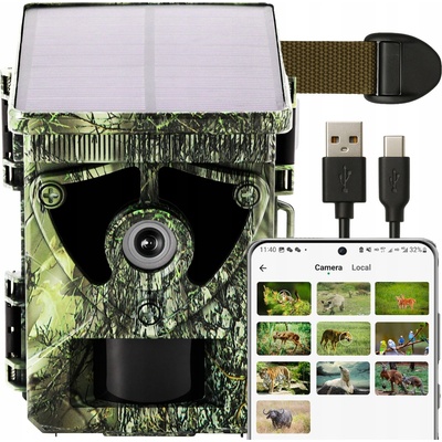Fotopast Blow 60 Mpx 4K UHD Wi-Fi Bluetooth se solárním panelem