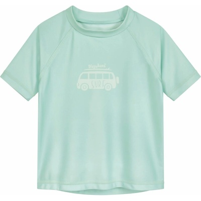 Dětské UV tričko Playshoes Surfbus mint green krátký rukáv