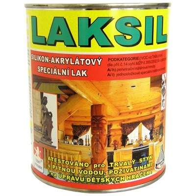 Laksil Silikon-akrylátový lak 3,5 kg bezbarvý matný – Zbozi.Blesk.cz