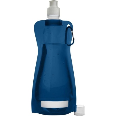 DUNCAN skladacia plastová fľaša s klipom 420ml