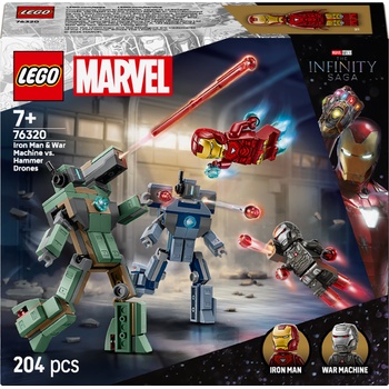LEGO® Marvel - Iron Man & War Machine vs. Hammer Drones (76320)