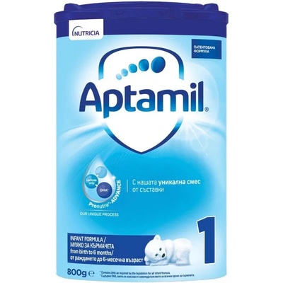 Aptamil Pronutra 1 адаптирано мляко за кърмачета от 0 до 6 месеца - 800 г