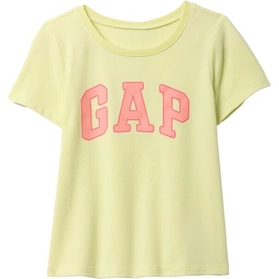 GAP V LOGO Dívčí tričko žlutá