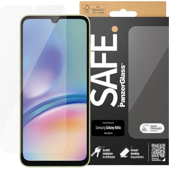 Panzer Стъклен протектор Safe за Samsung Galaxy A05s CaseFriendly - Черен