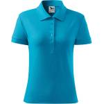 MALFINI Malfini cotton 213 / Дамска поло тениска - тюркоазена m (2134414)