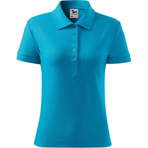MALFINI Malfini cotton 213 / Дамска поло тениска - тюркоазена m (2134414)