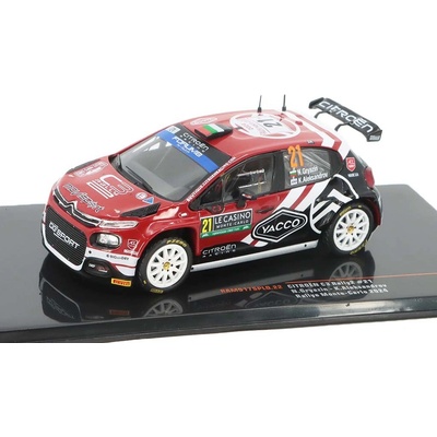 IXO Citroen C3 Rally2 21 N. Gryazin / K. Aleksandrov Rallye Monte Carlo 2024 1:43