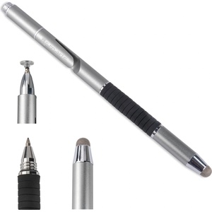 4smarts Тъч писалка с три различни накрайника - 4smarts 3in1 Stylus Pen PRO (сребрист) (4S466017)