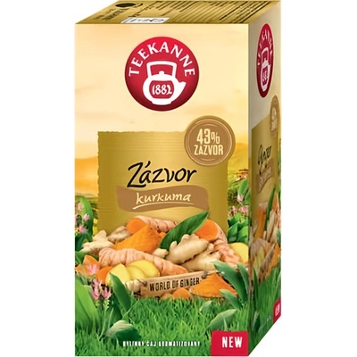 Teekanne Ginger Curcuma 20 ks 35 g