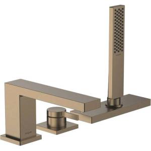 Hansgrohe Tecturis E - Смесител за вана за триотворен монтаж, sBox, четкан бронз 73443140 (73443140)