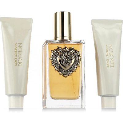 Dolce & Gabbana Devotion EDP 100 ml + sprchový gel 50 ml + tělové mléko 50 ml