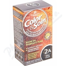 Color & Soin barva na vlasy 2A blankytně černá 135 ml