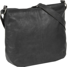 Justified dámská kožená crossbody 12.131600 Black černá