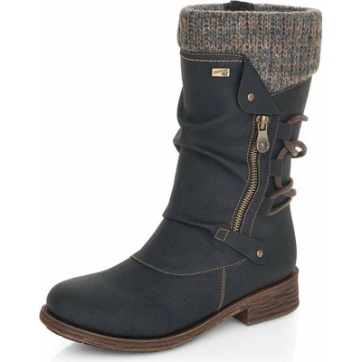 Remonte D8070-01 černé W4 D8070-01 BLACK COMBINATION H/W4 – Zboží Dáma