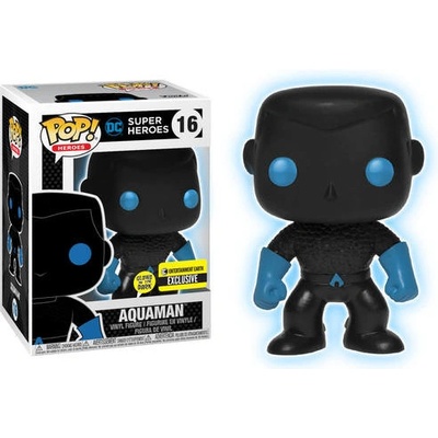 Funko POP! Justice League Aquaman Silhouette Glow in the Dark 10 cm