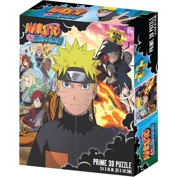 PRIME 3D puzzle Naruto Shippuden 500 ks