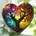 HARAHU Ловец на слънце-Tree of Life Heart/XL KP31606