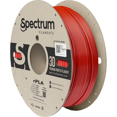 Spectrum 80557 3D филамент, r-PLA, 1, 75mm, 1000g, червен сигнал (80557)