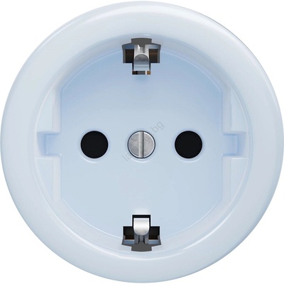 Kliklap - Ретро домашна розетка без рамка SCHUKO 230V/16A синя (KA0108)