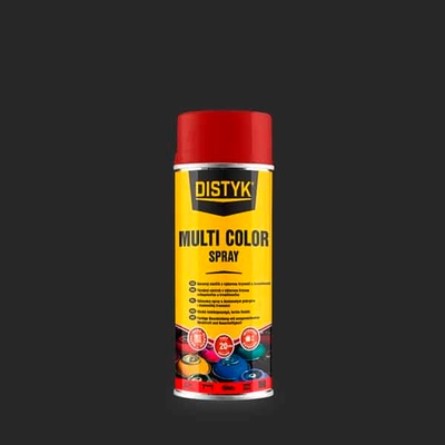 Den Braven DISTYK Multi color spray 400 ml RAL3020 dopravní červená TP03020D