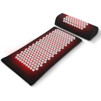 Medisana Medisana MM 100 88977 акупунктурна масажна постелка, с функция на нагряване, 220-240 V, 50/60 Hz, 9 нива на температура, черен (88977)