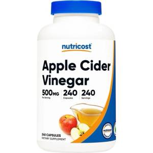 Nutricost Apple Cider Vineger 500 mg [240 капсули]