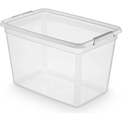 Moxom Skladovací nádoba MOXOM Basestore s klipem, 60 l průhledná