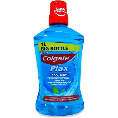 COLGATE вода за уста, 1 литър, Plax, Cool mint
