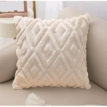 Image 1 of Декоративна възглавница/калъфка Пухи - Екрю