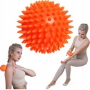 DrFit mäkká masážna loptička senzorická s bodcami ježko