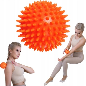 DrFit mäkká masážna loptička senzorická s bodcami ježko
