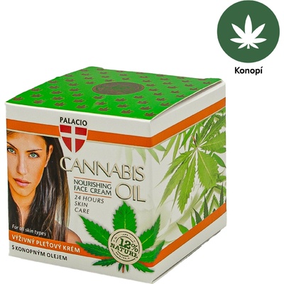 Palacio pleťový krém Cannabis 50 ml