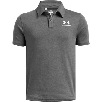 Under Armour Детска блуза с яка Under Armour Ua B Icon Polo Shirt Boys - Light Heather